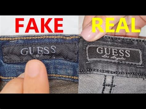 how to spot fake guess denim shoes|how to check if a guess item is real.